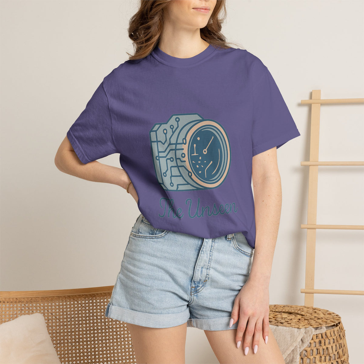 Photographer Unisex T-Shirt – Comfort Colors Garment-Dyed Tee | Artistic Aesthetic, Feminine Touch