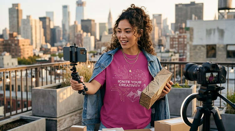 Influencer career path icon | LM Apparel