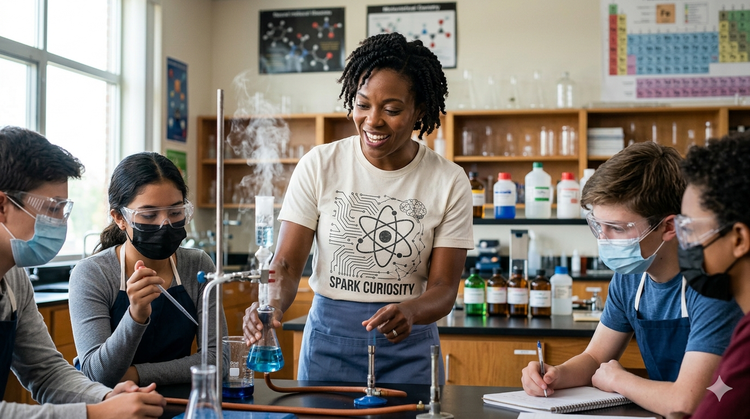 Science Teacher career path apparel | LM Apparel