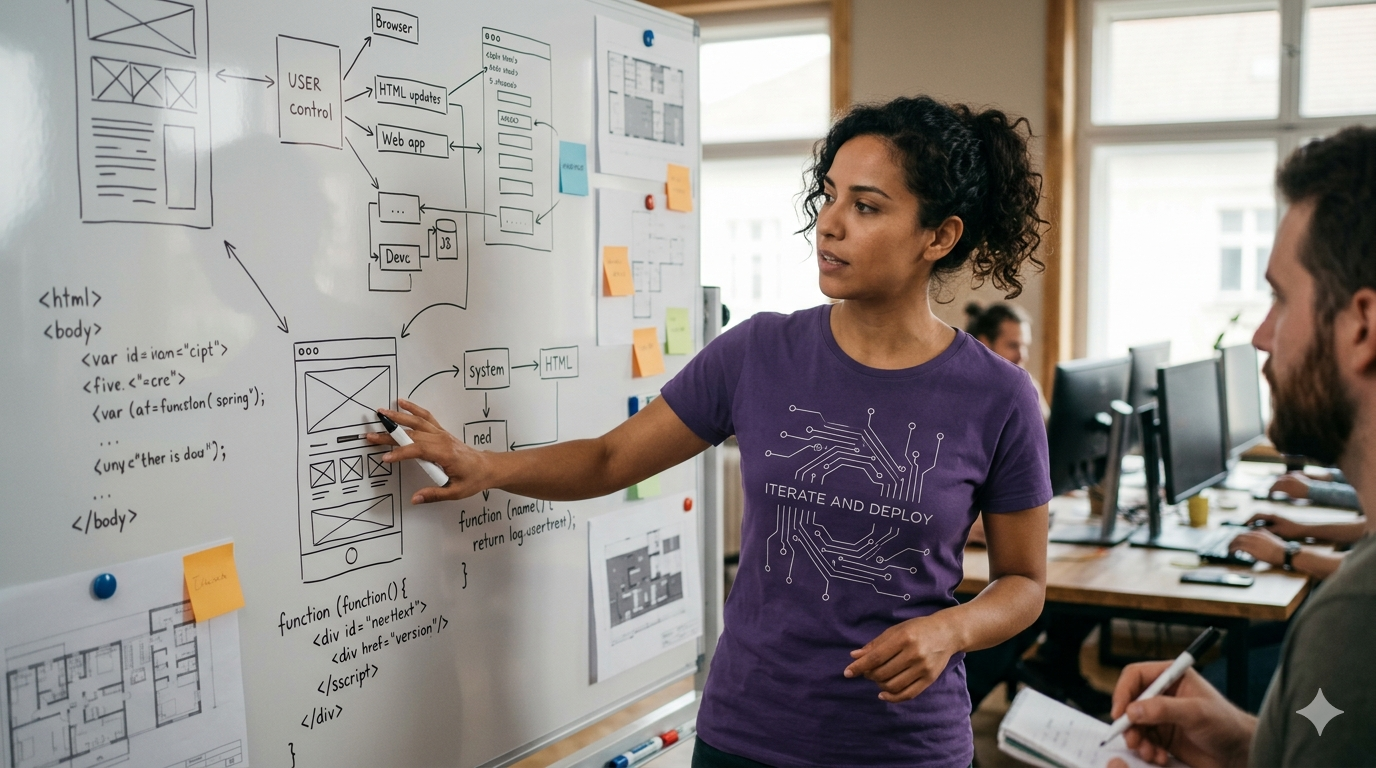 Web Developer career path apparel | LM Apparel