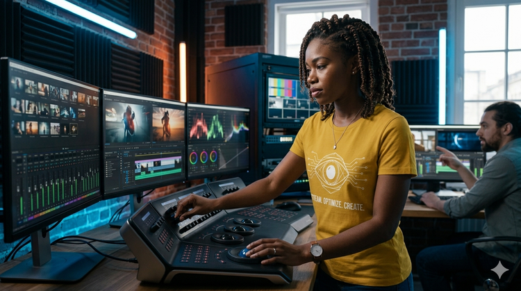 Video Editor career path apparel | LM Apparel