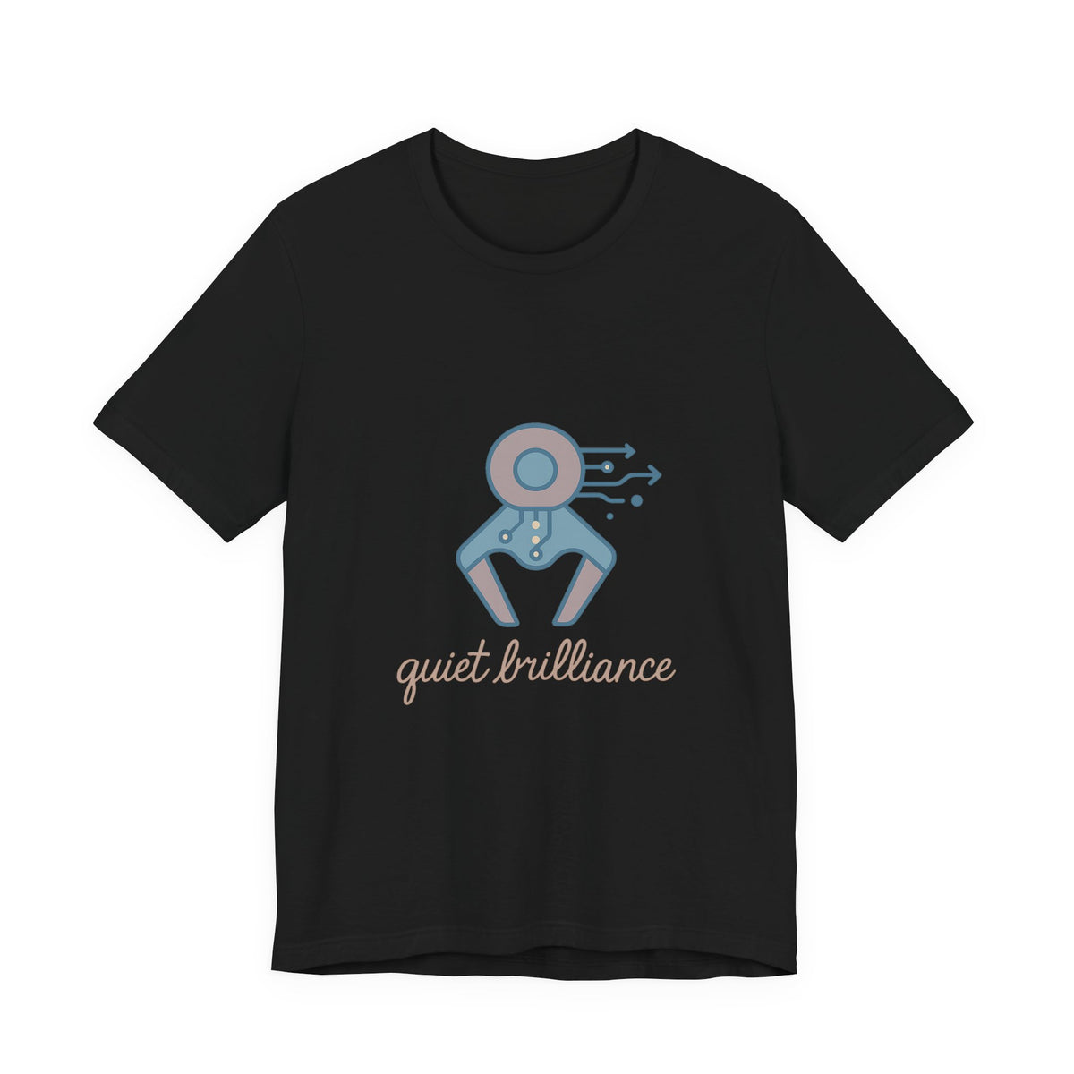 Robotics Engineer T-Shirt – Bella Canvas Jersey Tee | Minimalist Robotics Design