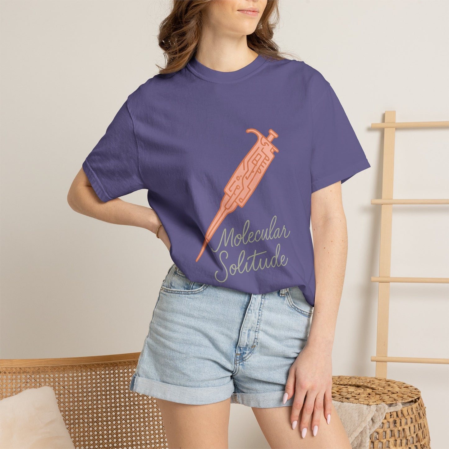 Chemist T-Shirt – Vintage-Wash Comfort Garment-Dyed Tee for Men & Women | Chemist Gift