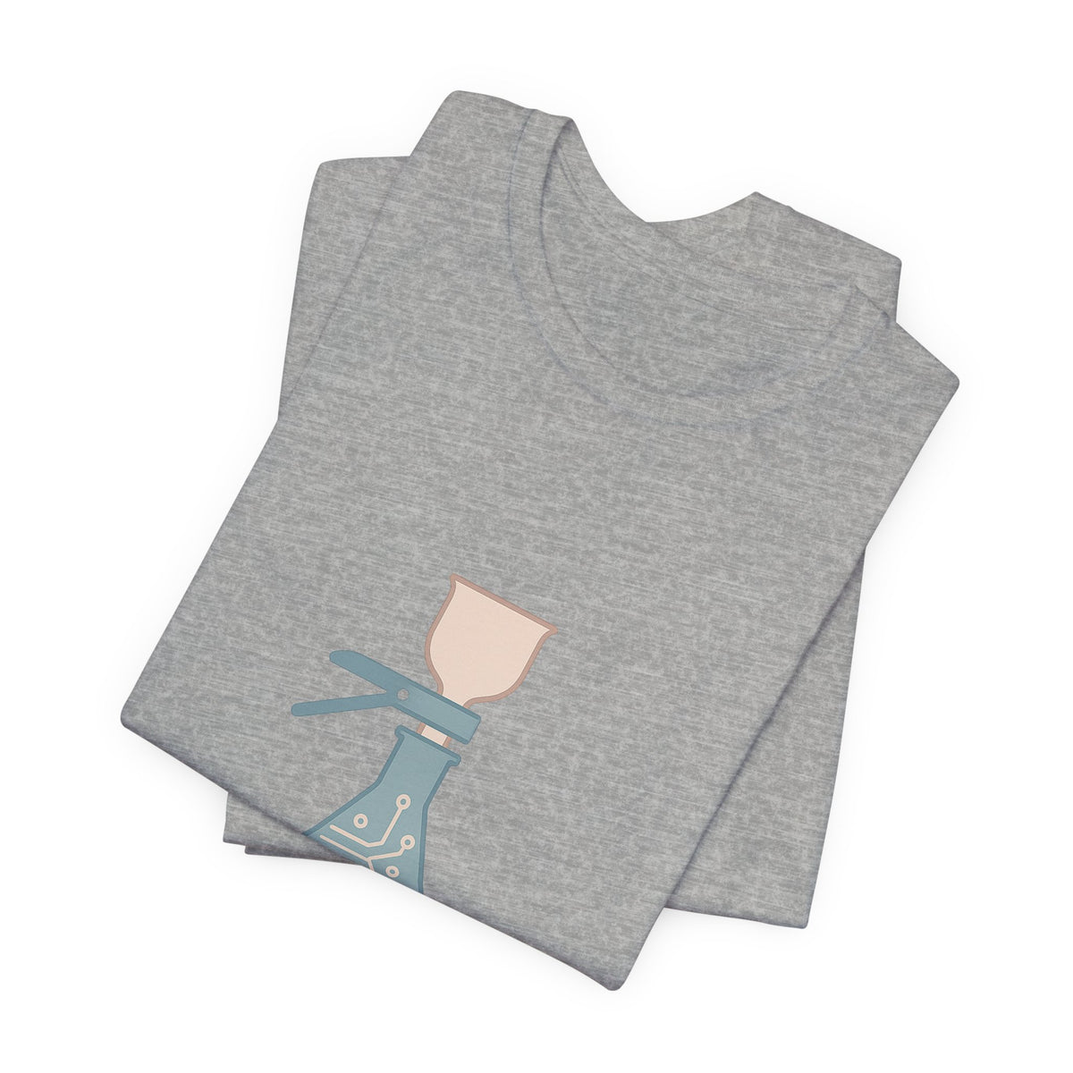 Lab Technician T-Shirt – Bella Canvas Jersey Tee | Minimalist Aesthetic Design