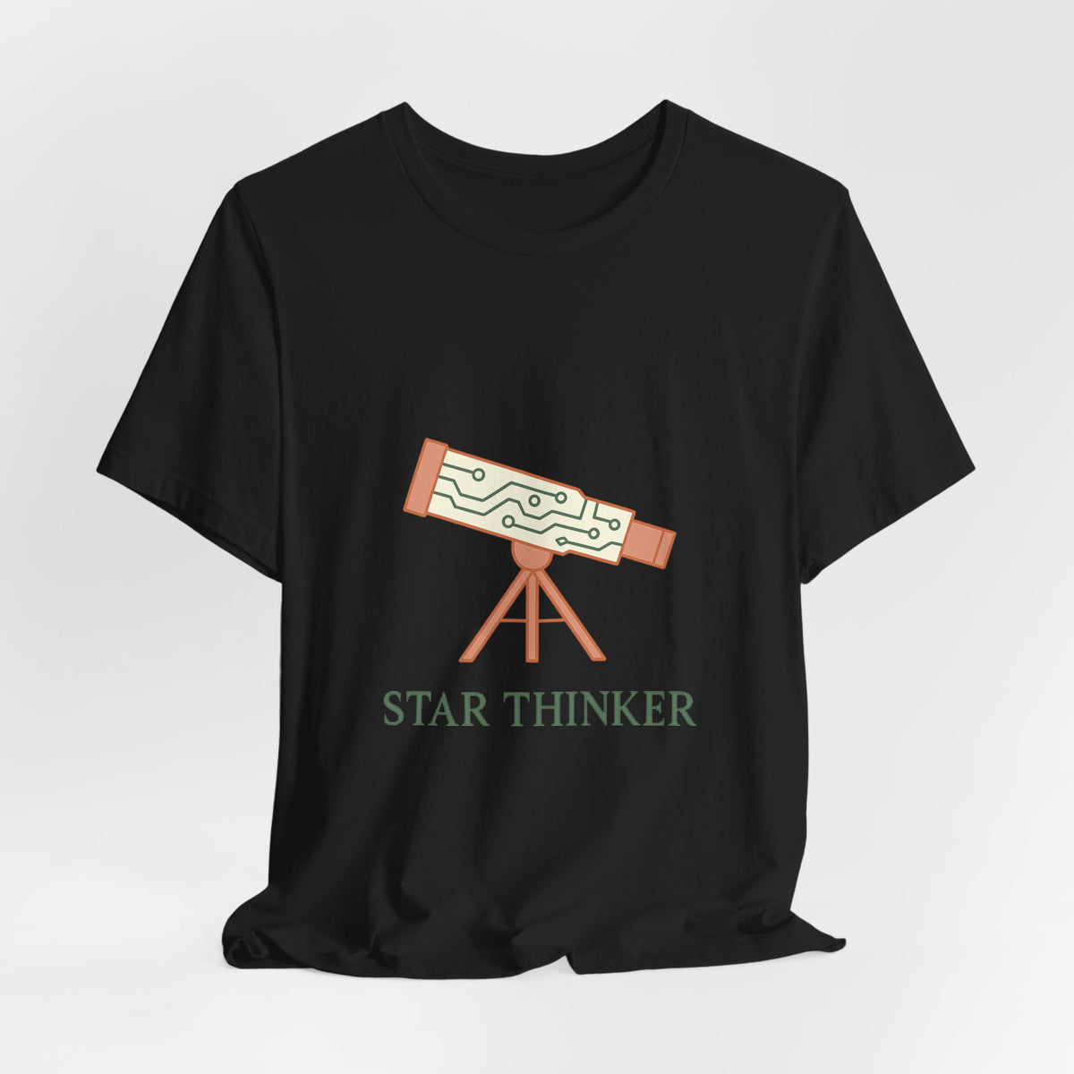 Astronomer T-Shirt – Bella Canvas Jersey Tee | Celestial Minimalism Awaits