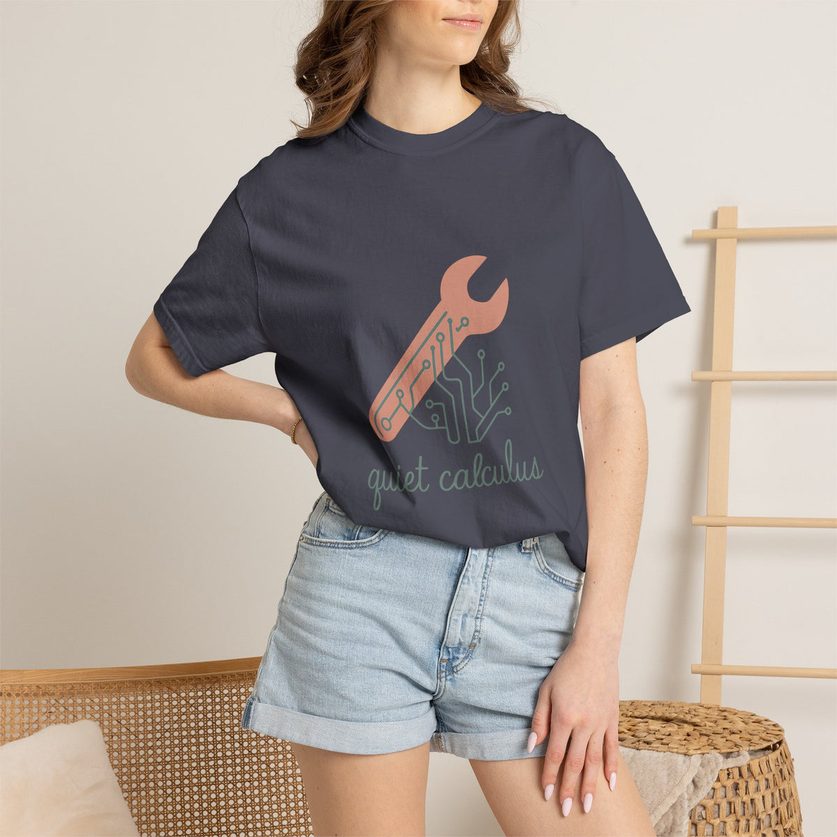 Engineering Student T-Shirt – Comfort Colors Garment-Dyed Tee | Minimalist Aesthetic Design