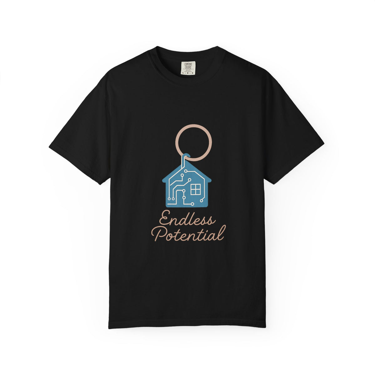 Real Estate Agent T-Shirt – Comfort Colors Garment-Dyed Tee | Minimalist Aesthetic, Professional Mood