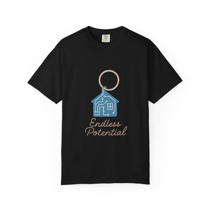 Real Estate Agent T-Shirt – Comfort Colors Garment-Dyed Tee | Minimalist Aesthetic, Professional Mood