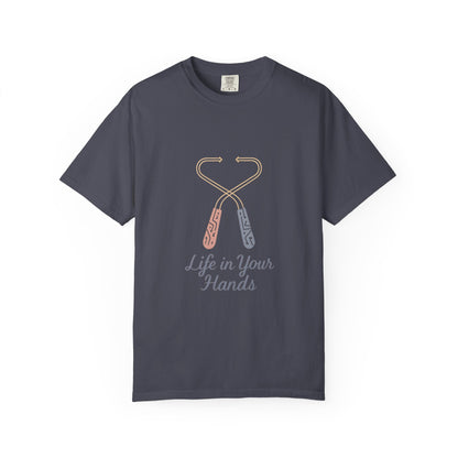 Surgeon T-Shirt – Vintage-Wash Comfort Garment-Dyed Tee | LM Apparel – product photo 6