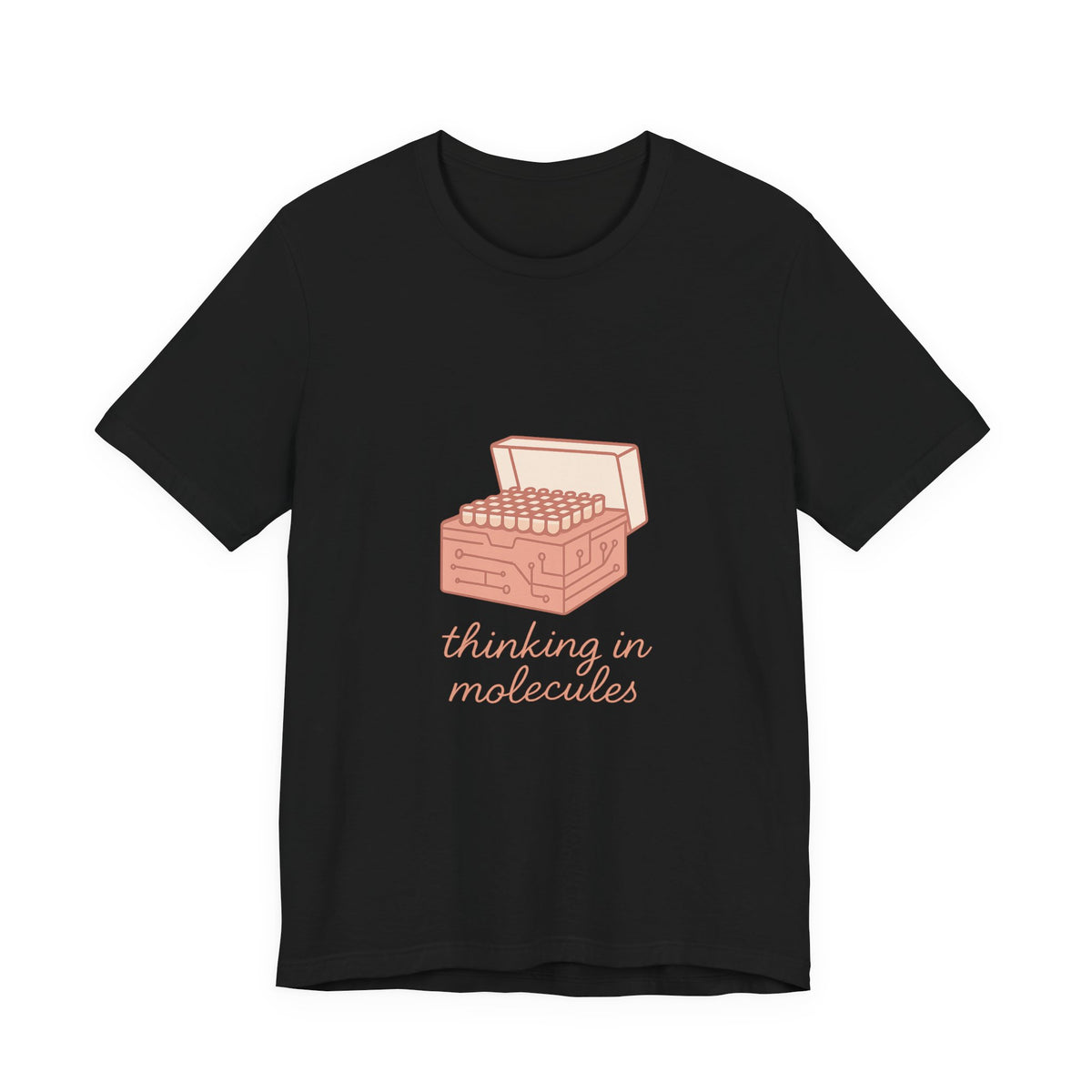 Lab Technician Gift T-Shirt – Minimalist Chemistry Design – view 4