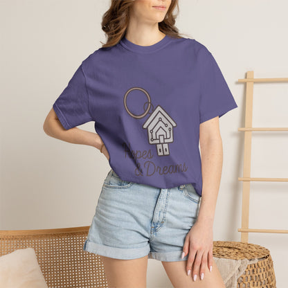 Real Estate Agent T-Shirt – Vintage-Wash Comfort Garment-Dyed Tee for Men & Women | Real Estate Agent Gift