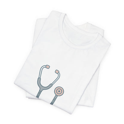 Nurse Unisex Jersey Short Sleeve Tee – Bella Canvas Jersey Tee | Minimalist Aesthetic for Nurses