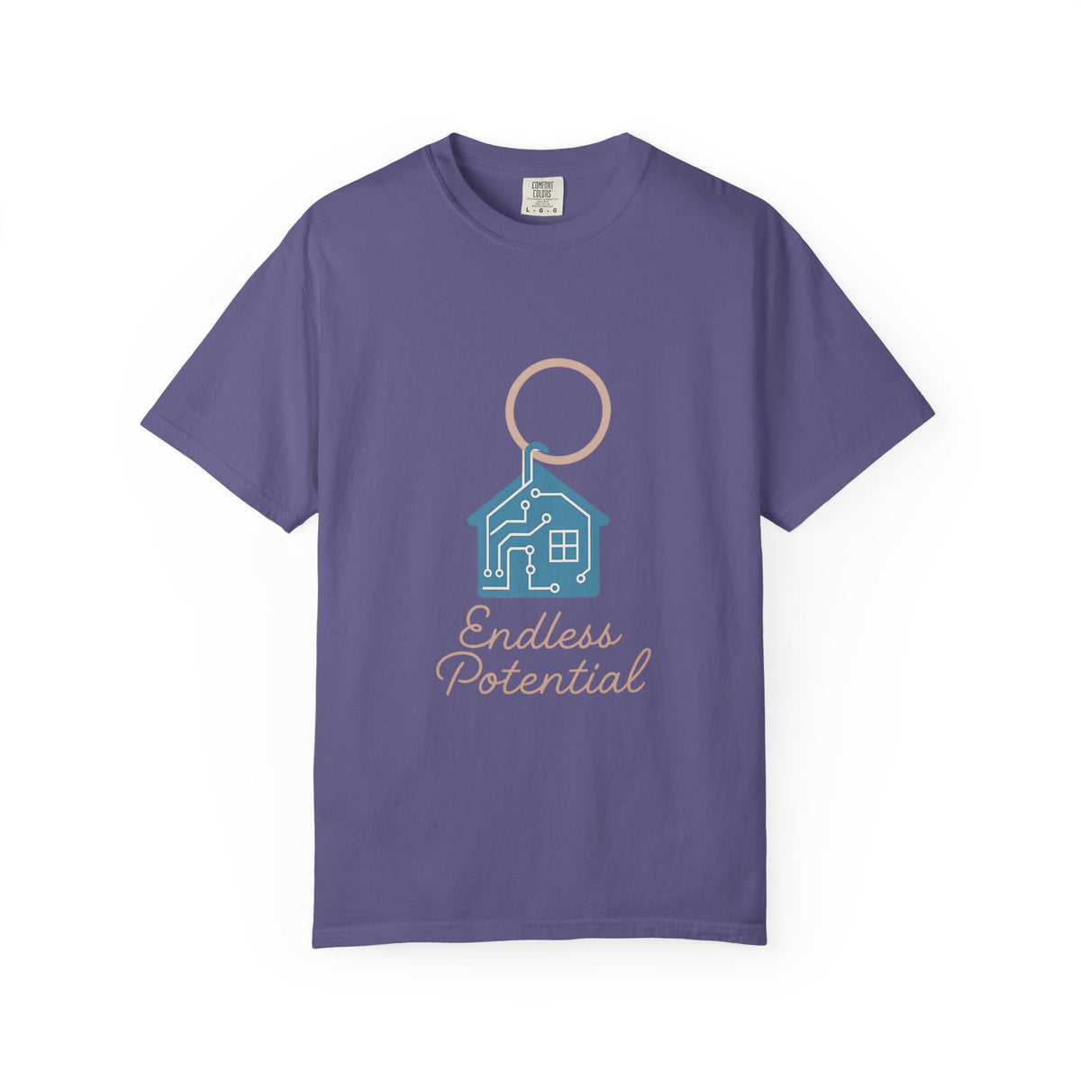 Real Estate Agent T-Shirt – Comfort Colors Garment-Dyed Tee | Minimalist Aesthetic, Professional Mood
