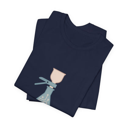 Lab Technician T-Shirt – Bella Canvas Jersey Tee | Minimalist Aesthetic Design