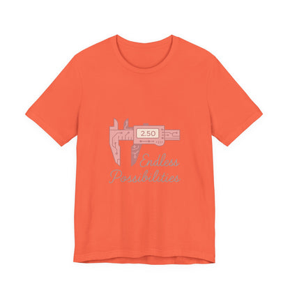 Engineering Student T-Shirt – Bella Canvas Jersey Tee | Minimalist Aesthetic Design