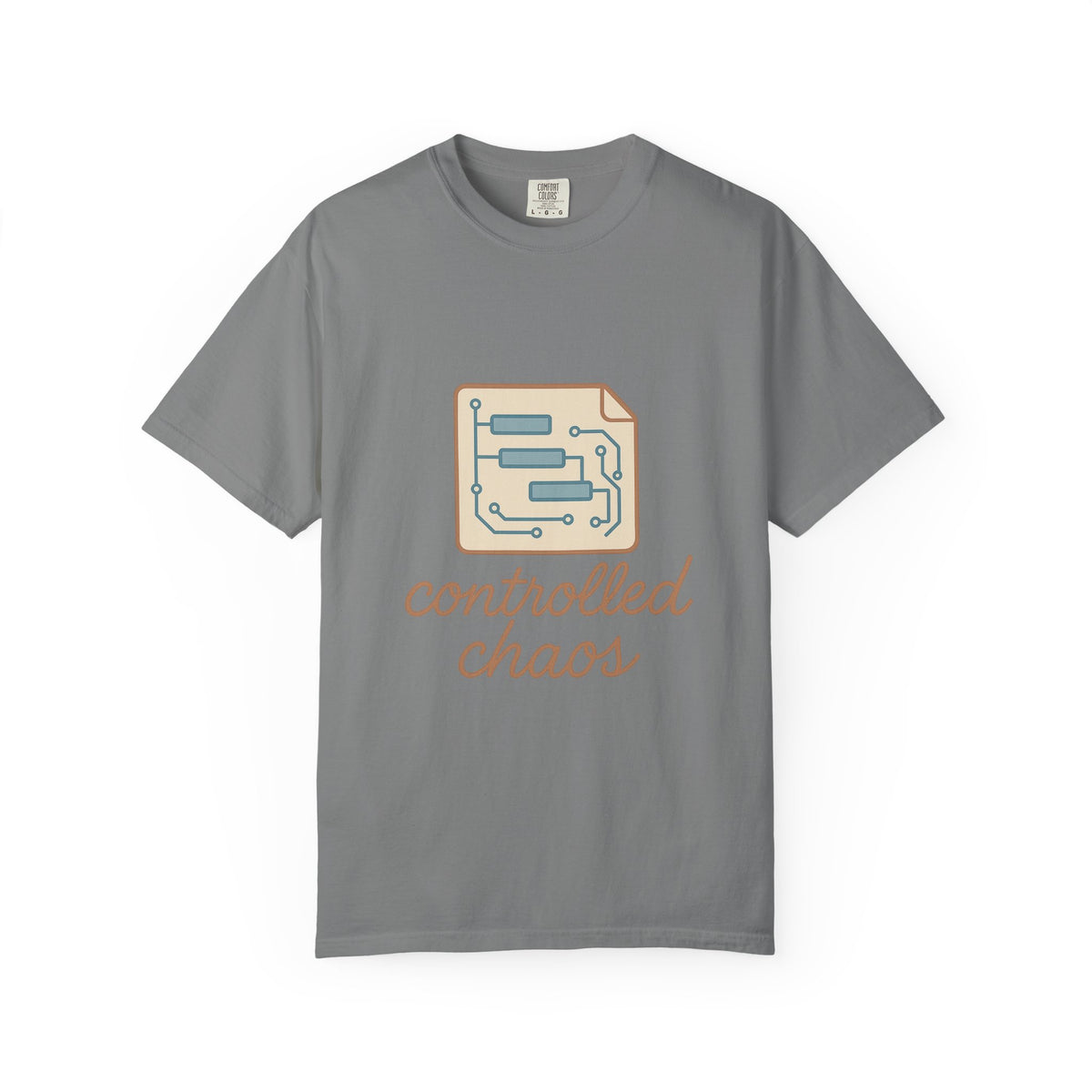 Project Manager T-Shirt – Comfort Colors Garment-Dyed Tee | Empowering Minimalist Design