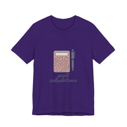 Financial Analyst T-Shirt – Bella Canvas Jersey Tee | Minimalist Aesthetic for Analysts