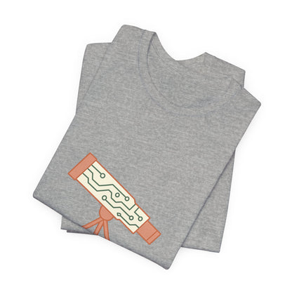 Astronomer T-Shirt – Bella Canvas Jersey Tee | Celestial Minimalism Awaits