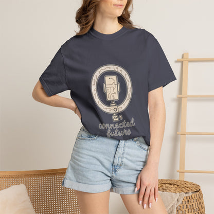 Influencer T-Shirt – Vintage-Wash Comfort Garment-Dyed Tee for Men & Women | Influencer Gift