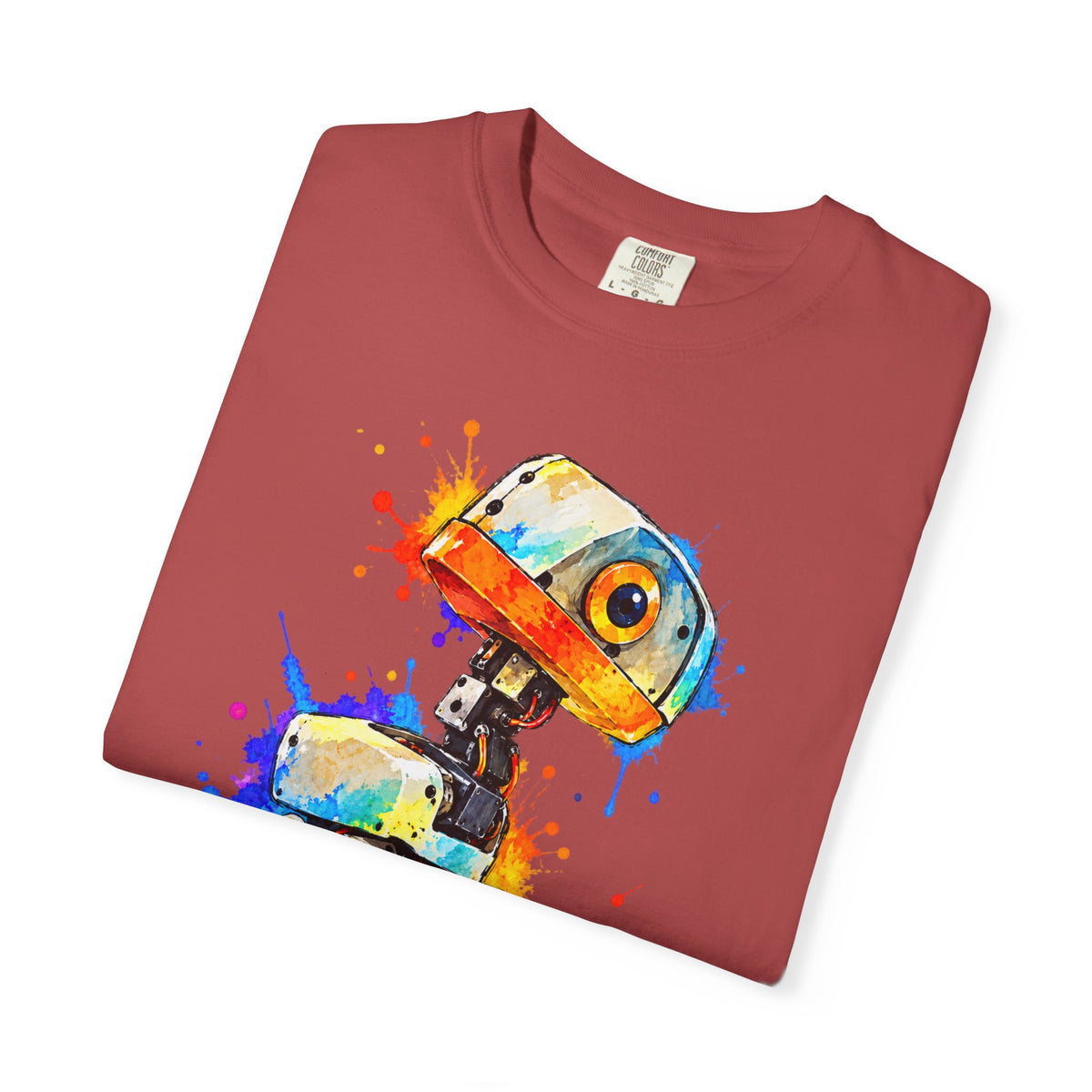 Microduck Robot Splash Art T-Shirt