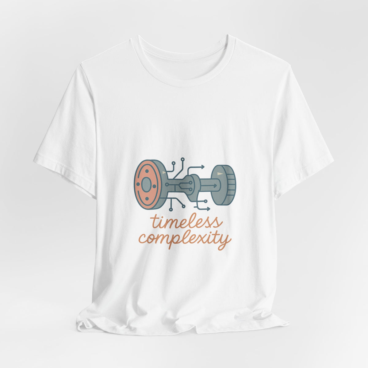 Mechanical Engineer T-Shirt – Bella Canvas Jersey Tee | Minimalist Mechanical Aesthetic