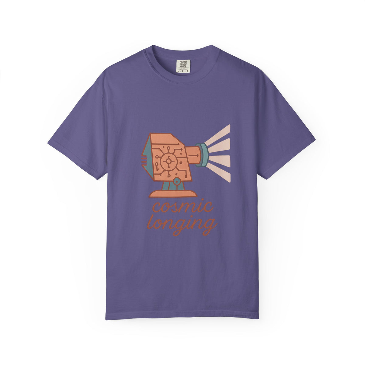 Astronomer T-Shirt – Comfort Colors Garment-Dyed Tee | Minimalist Cosmic Aesthetic