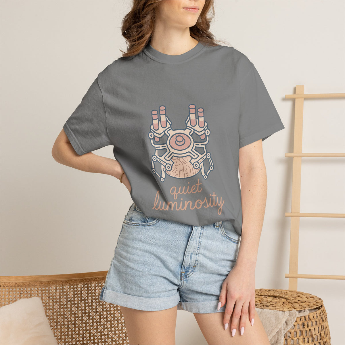Lab Technician T-Shirt – Comfort Colors Garment-Dyed Tee | Minimalist Lab Aesthetic