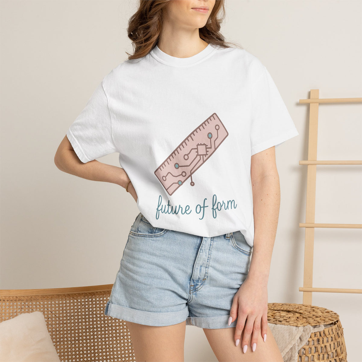 Architect Unisex T-Shirt – Comfort Colors Garment-Dyed Tee | Minimalist Aesthetic Design