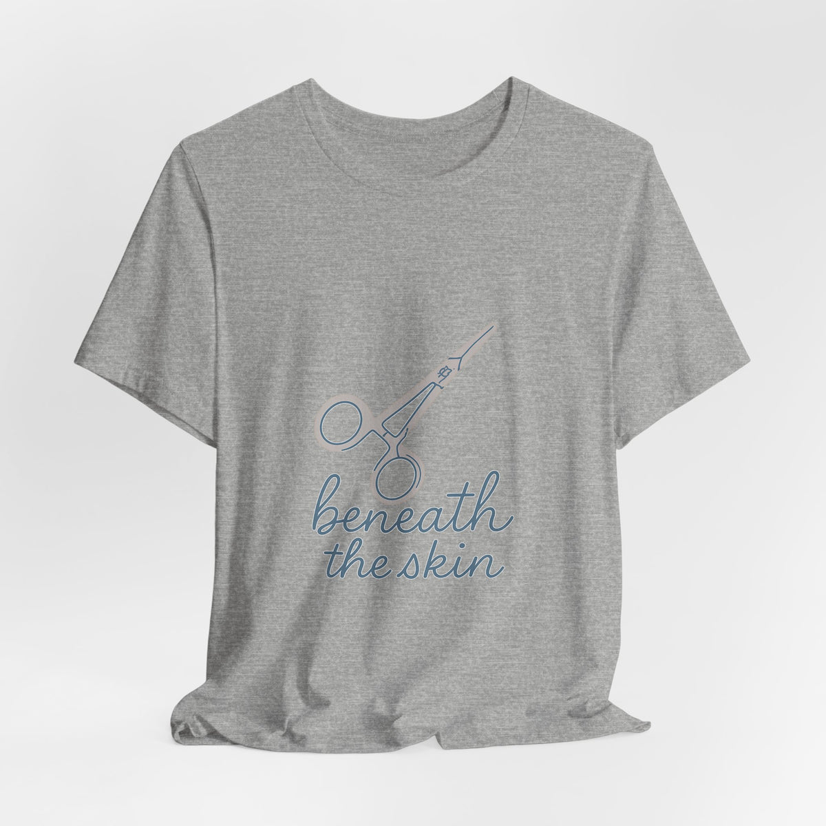 Surgeon T-Shirt – Bella Canvas Jersey Tee | Minimalist Surgical Design