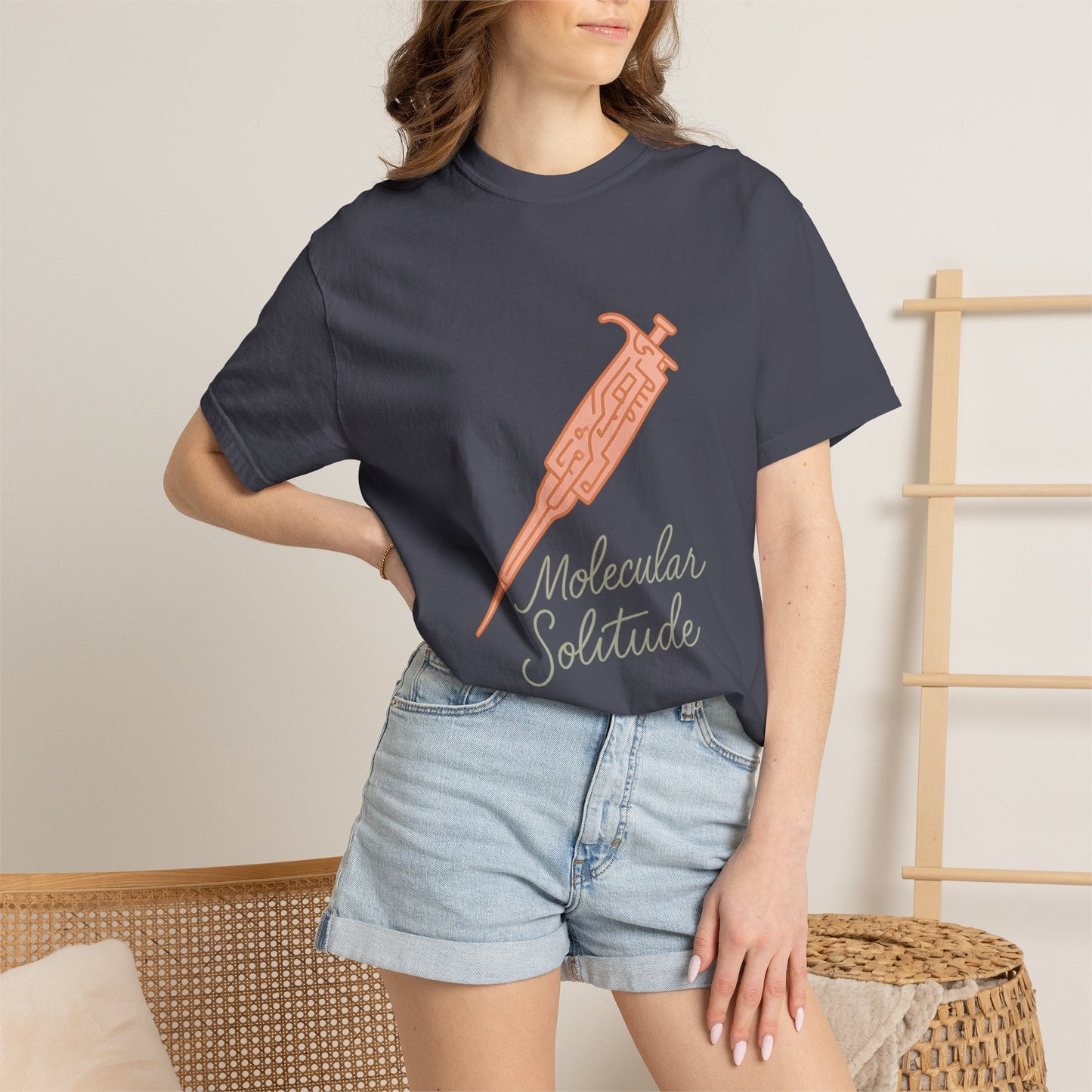 Chemist T-Shirt – Vintage-Wash Comfort Garment-Dyed Tee for Men & Women | Chemist Gift