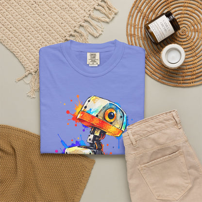 Microduck Robot Splash Art T-Shirt