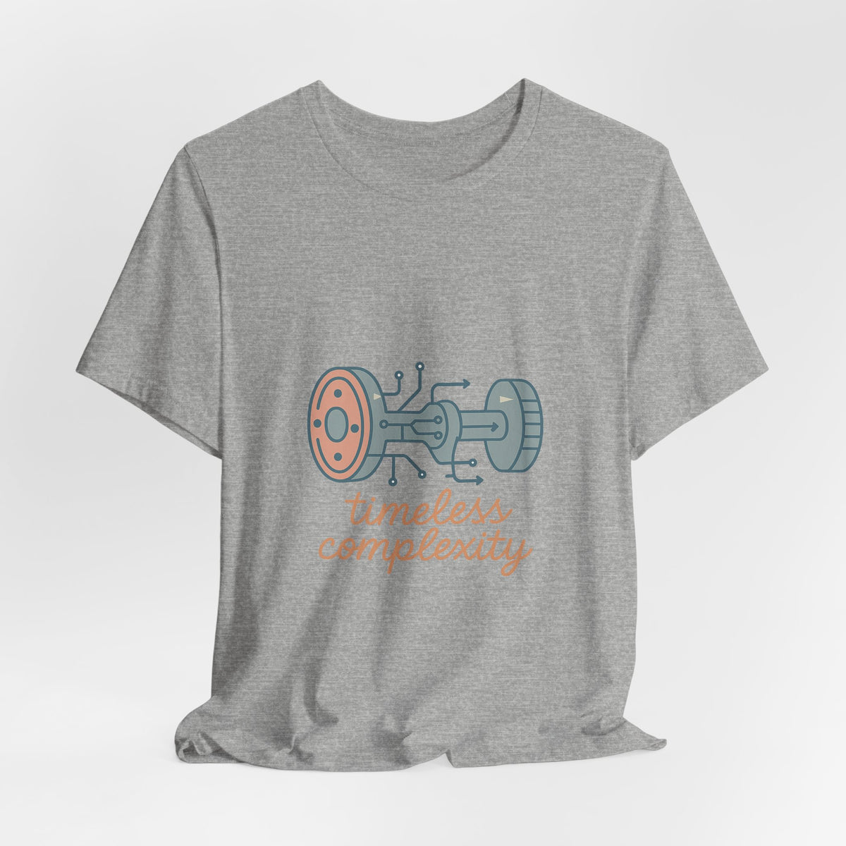 Mechanical Engineer T-Shirt – Bella Canvas Jersey Tee | Minimalist Mechanical Aesthetic