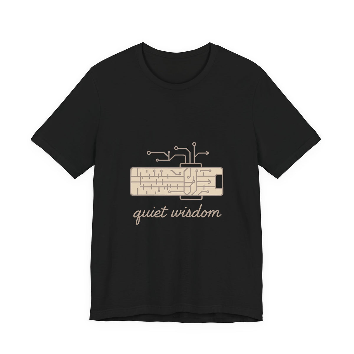 Tutor T-Shirt – Bella Canvas Jersey Tee | Minimalist Design, Positive Vibes