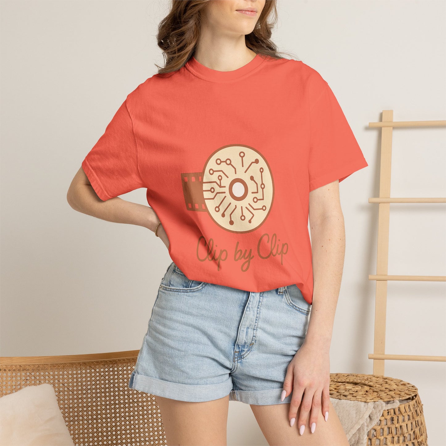 Video Editor T-Shirt – Vintage-Wash Comfort Garment-Dyed Tee for Men & Women | Video Editor Gift