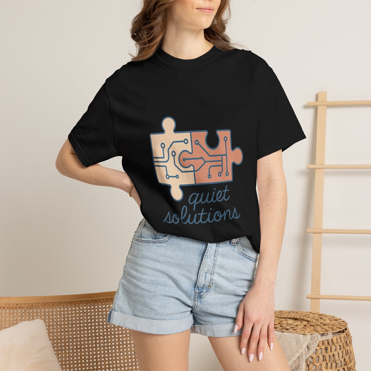 Consultant T-Shirt – Comfort Colors Garment-Dyed Tee | Minimalist Positive Vibes