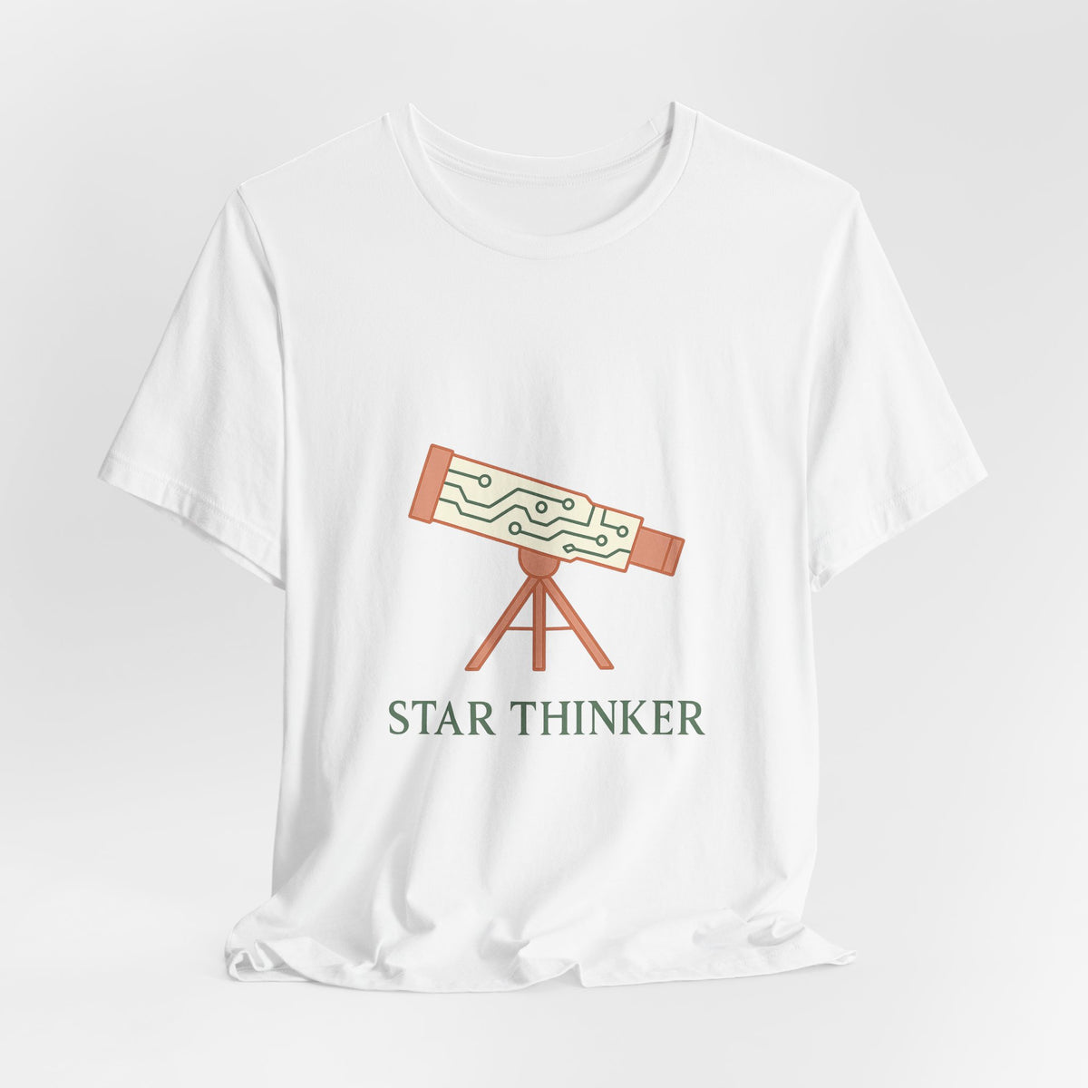 Astronomer T-Shirt – Bella Canvas Jersey Tee | Celestial Minimalism Awaits