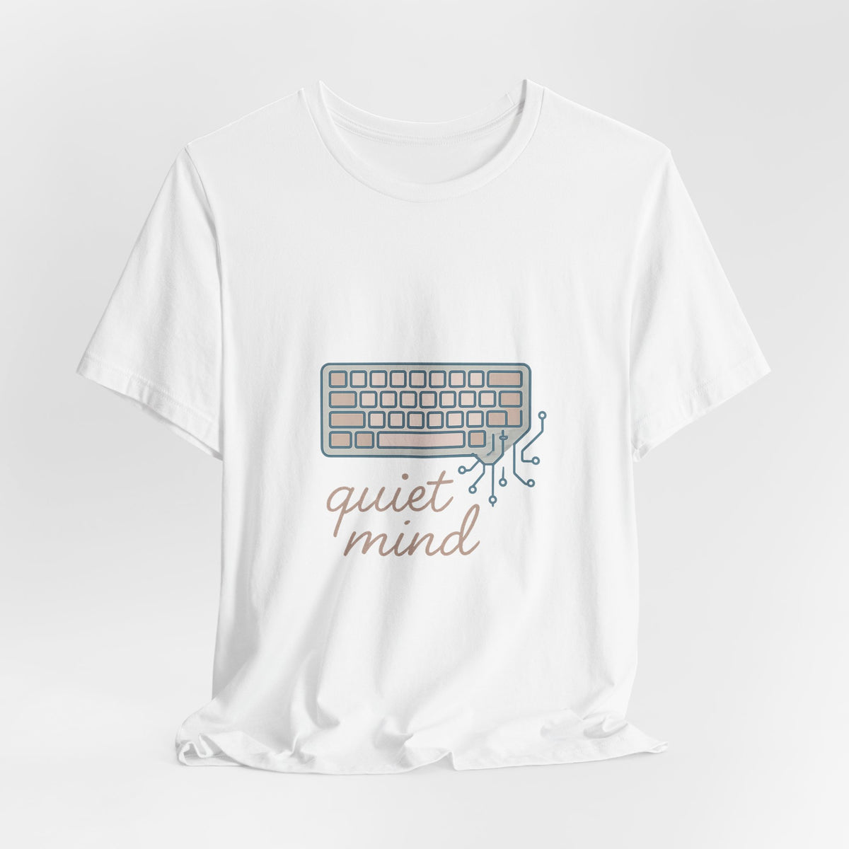 Software Developer T-Shirt – Bella Canvas Jersey Tee | Minimalist Coding Love
