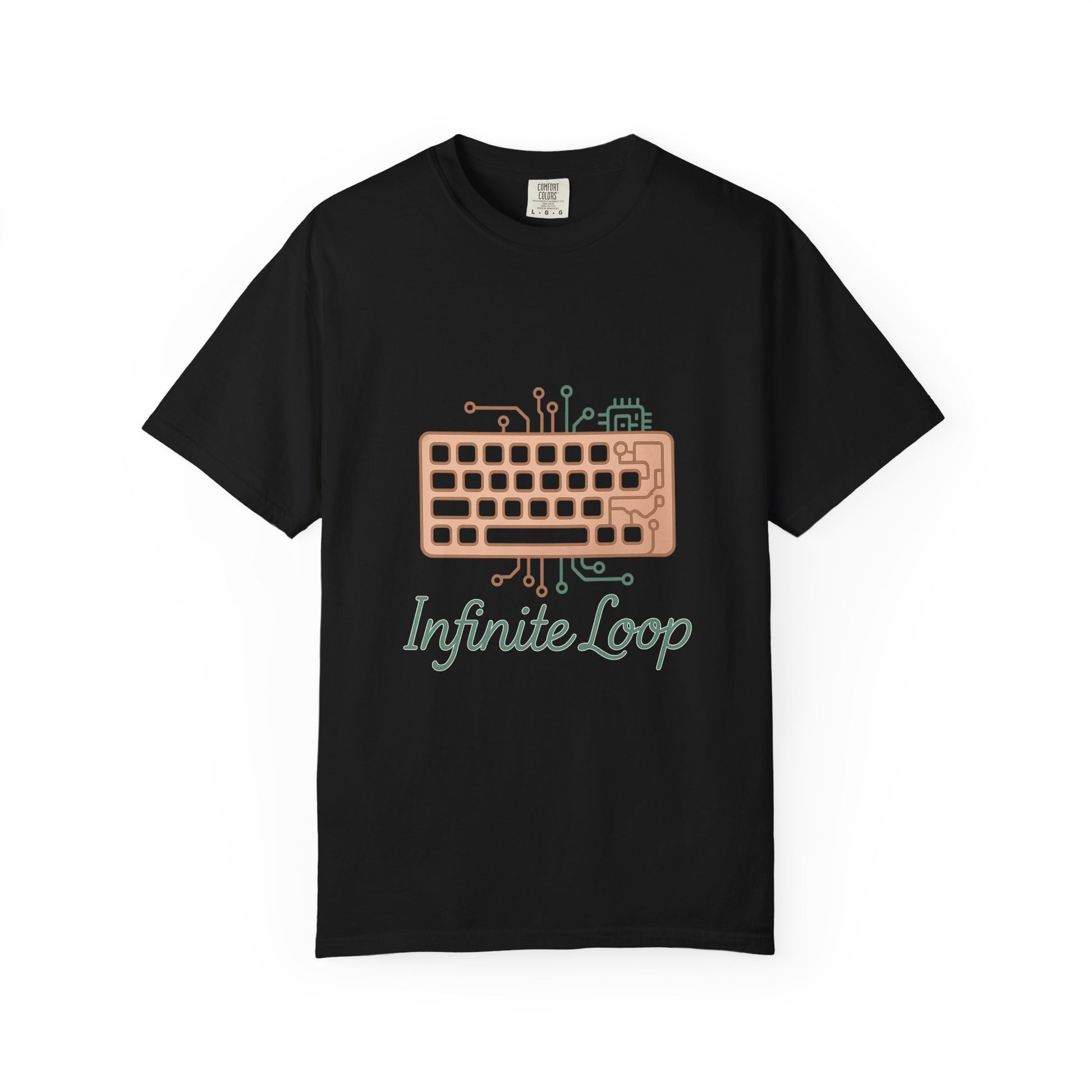 Software Engineer T-Shirt – Vintage-Wash Comfort Garment-Dyed Tee | LM Apparel – product photo 5