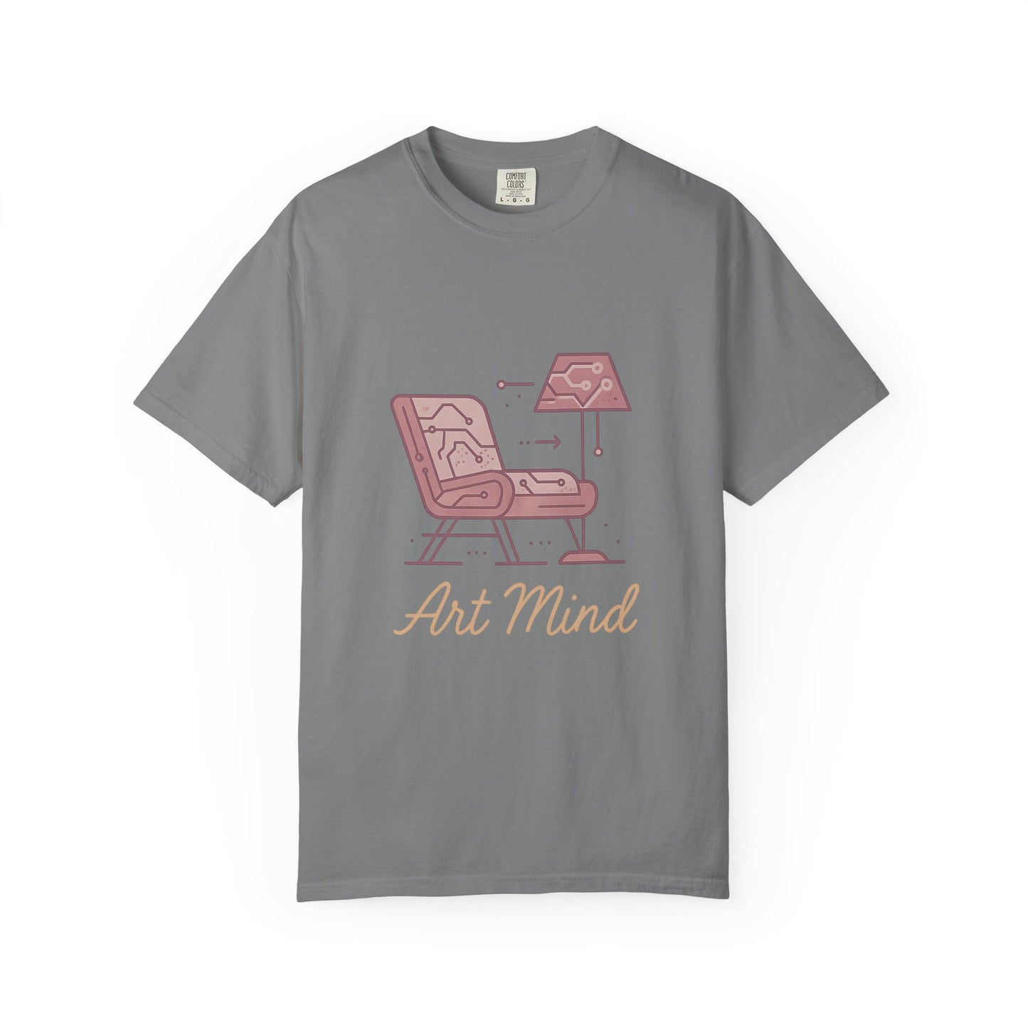 Interior Designer T-Shirt – Vintage-Wash Comfort Garment-Dyed Tee | LM Apparel – product photo 4