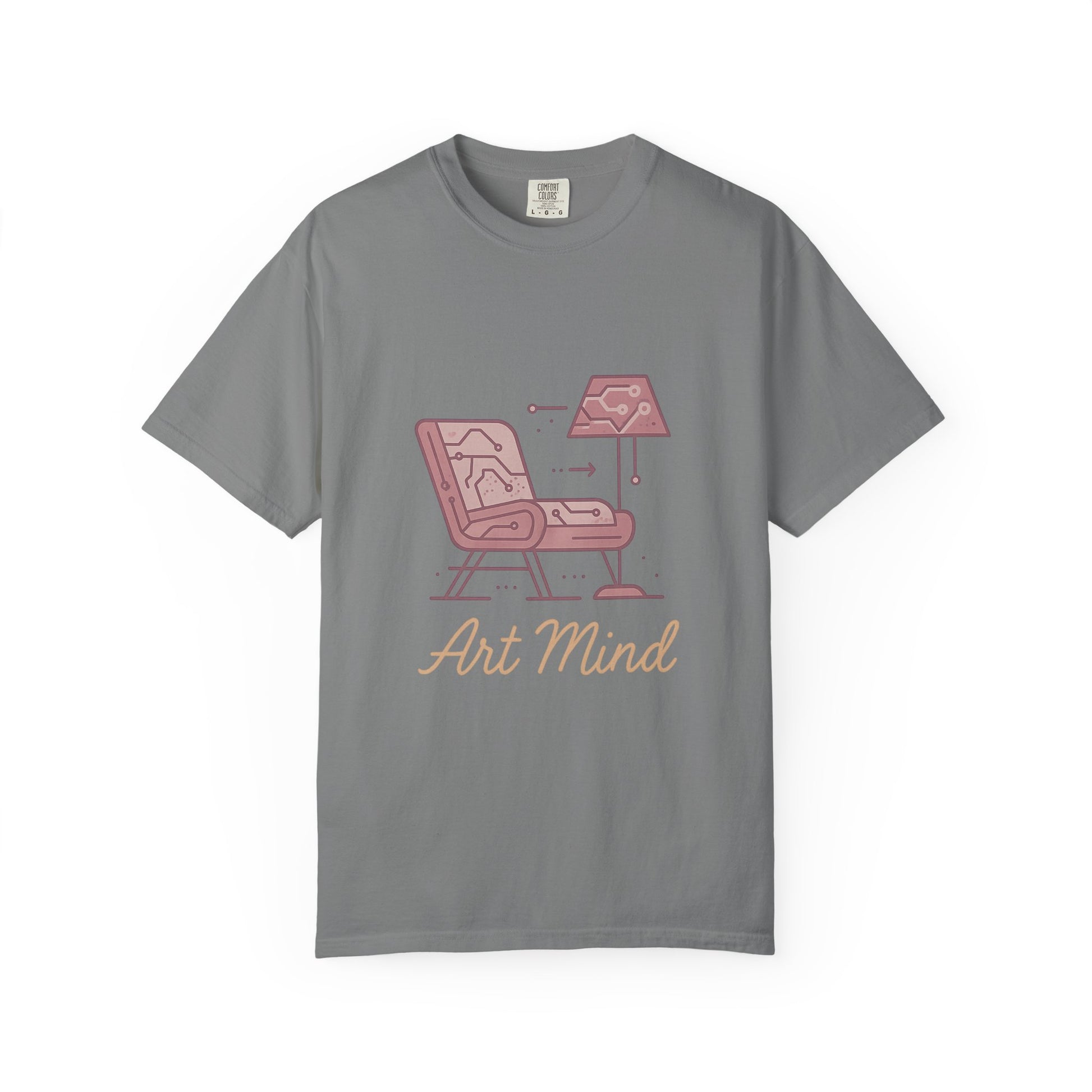 Interior Designer T-Shirt – Vintage-Wash Comfort Garment-Dyed Tee | LM Apparel – product photo 4