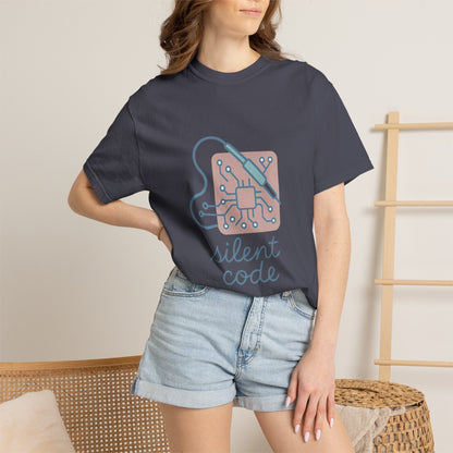 Computer Science Student T-Shirt – Comfort Colors Garment-Dyed Tee | Minimal Aesthetic for Techies