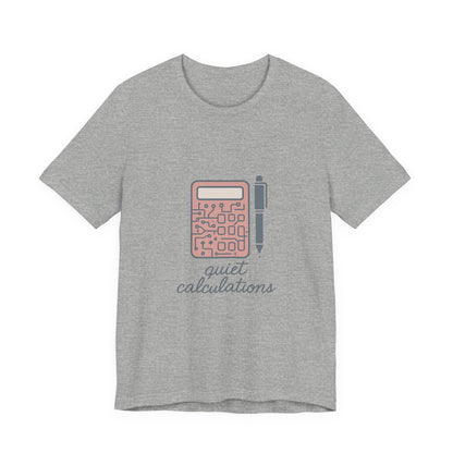 Financial Analyst T-Shirt – Bella Canvas Jersey Tee | Minimalist Aesthetic for Analysts