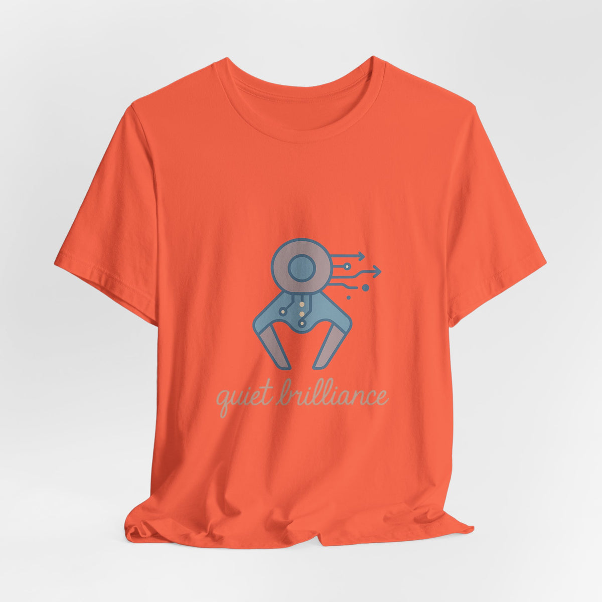 Robotics Engineer T-Shirt – Bella Canvas Jersey Tee | Minimalist Robotics Design