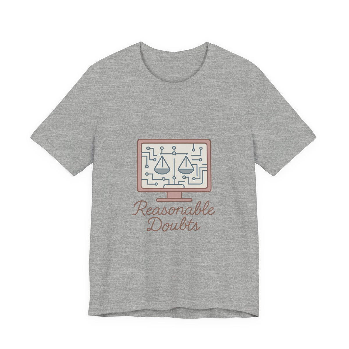 Law Student T-Shirt – Bella Canvas Jersey Tee | Minimalist Motivational Design