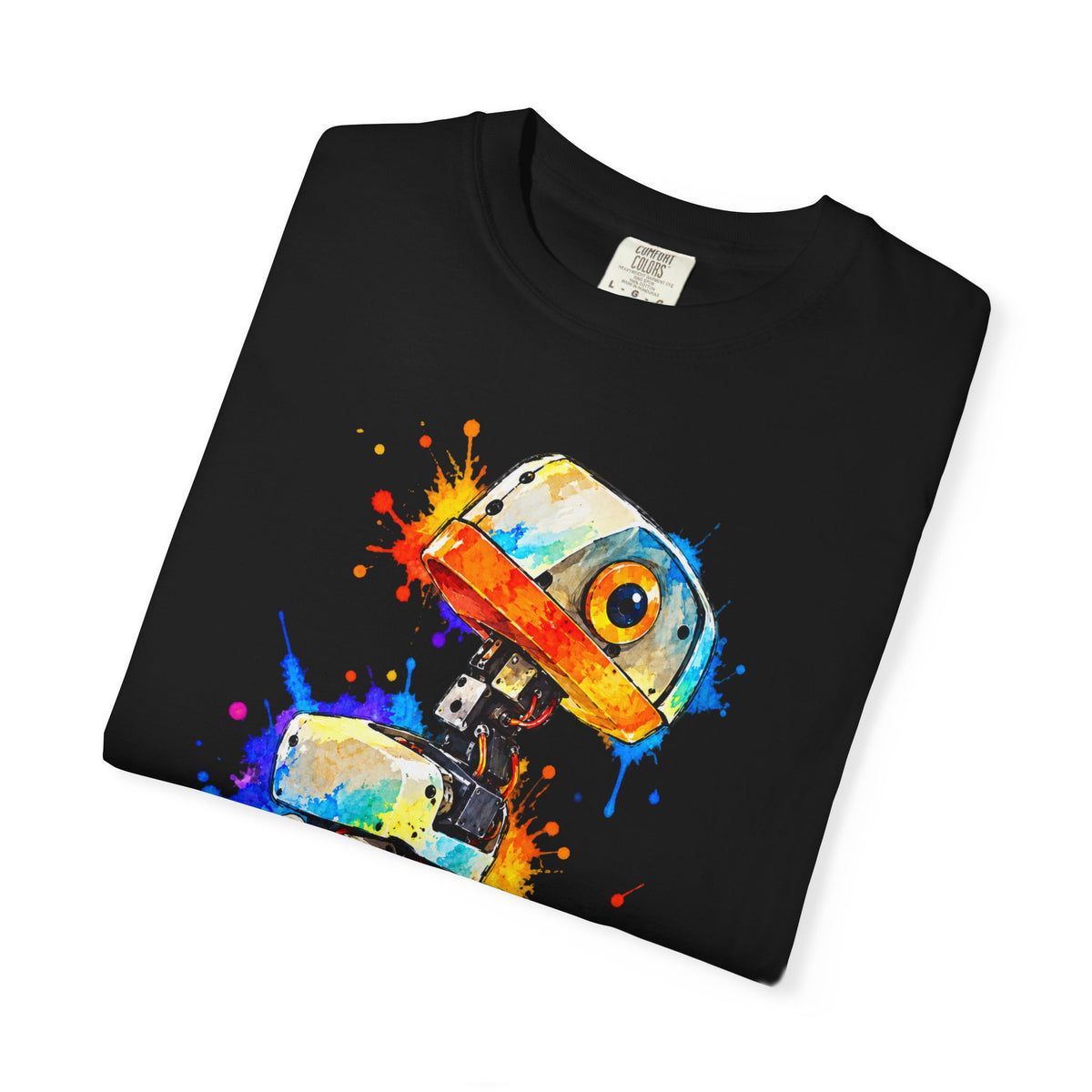 Microduck Robot Splash Art T-Shirt