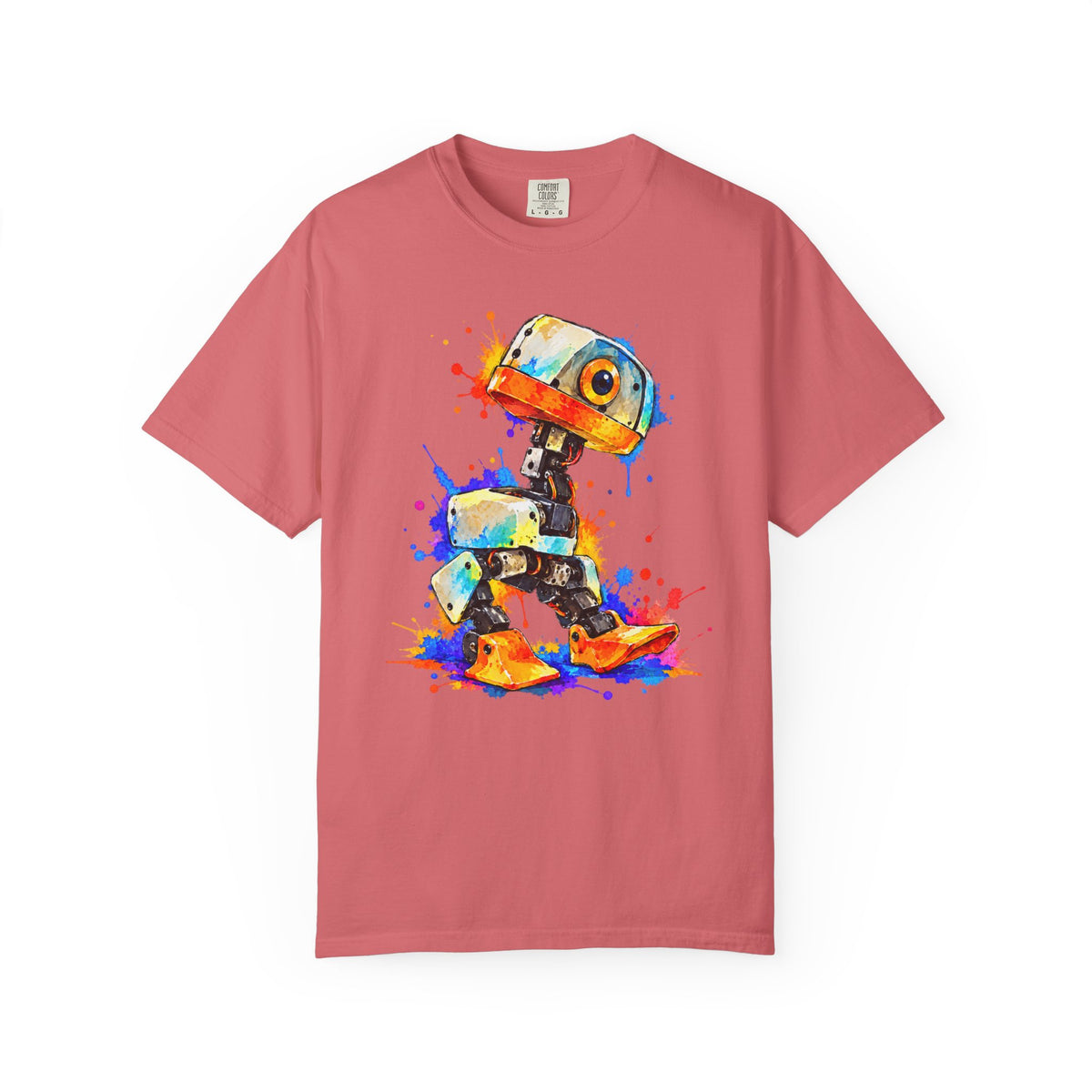 Microduck Robot Splash Art T-Shirt