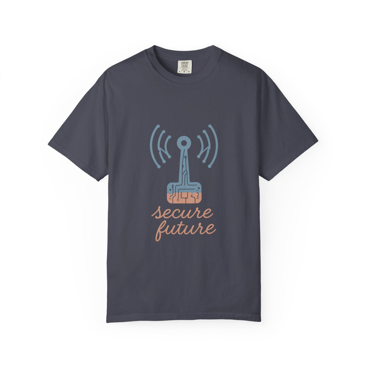 Cybersecurity T-Shirt – Comfort Colors Garment-Dyed Tee | Minimalist Nerdy Aesthetic