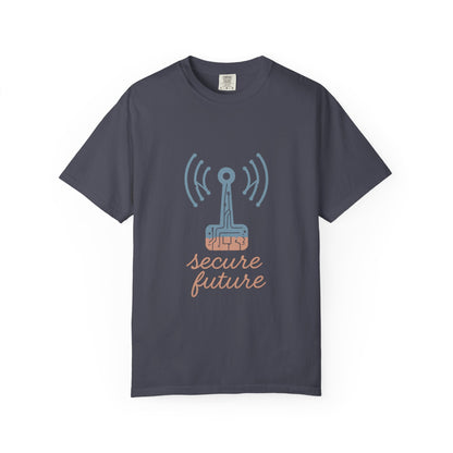 Cybersecurity T-Shirt – Comfort Colors Garment-Dyed Tee | Minimalist Nerdy Aesthetic