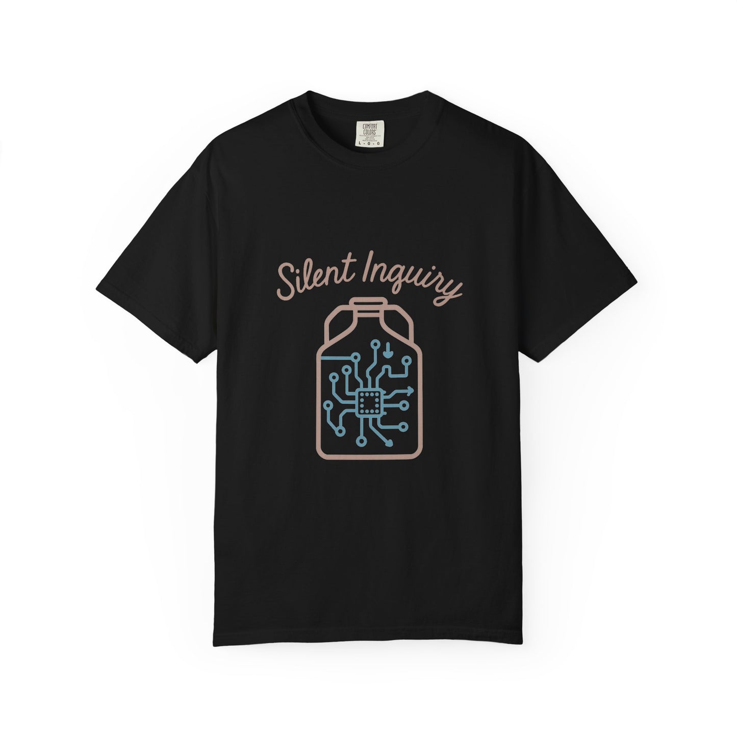 Researcher T-Shirt – Vintage-Wash Comfort Garment-Dyed Tee | LM Apparel – product photo 5