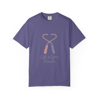 Surgeon T-Shirt – Vintage-Wash Comfort Garment-Dyed Tee | LM Apparel – product photo 7
